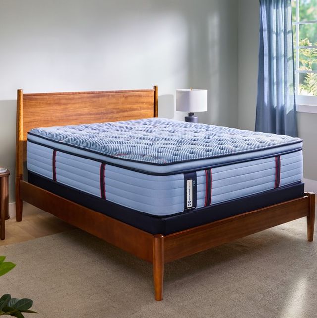 Sealy® Posturepedic® Pro Indianapolis 15" Wrapped Coil Medium Euro Pillow Top Twin Mattress-1
