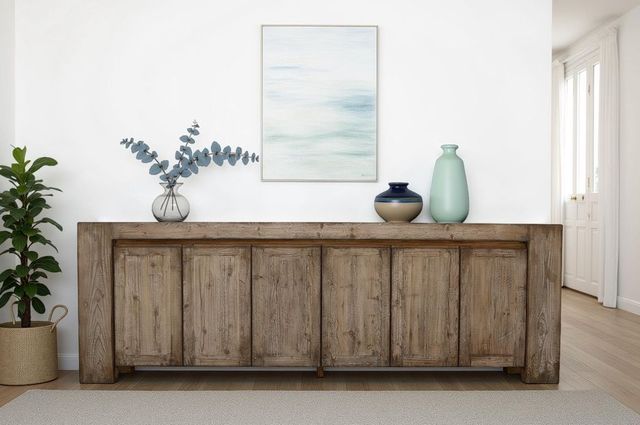 Nest Home Collections Maxwell II Old Wood Long Cabinet-1