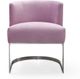TOV Furniture Eva Blush Velvet Chair-1
