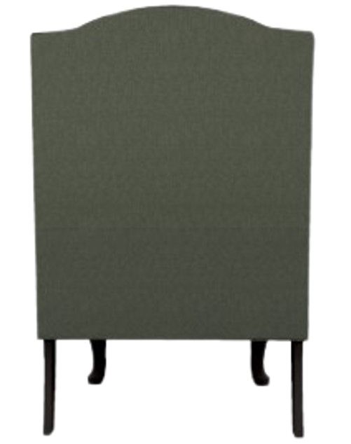 Best® Home Furnishings Customizable Sylvia Wing Back Chair with Espresso Legs-3
