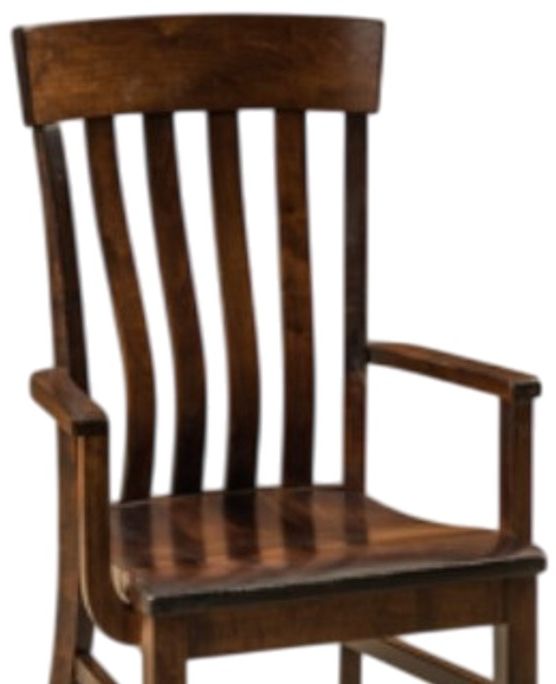 Archbold Furniture Customizable Amish Essentials Ryan Arm Chair-1