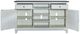 Liberty Furniture Allyson Park Highboy Charcoal/Wirebrushed White 68" TV Console-3