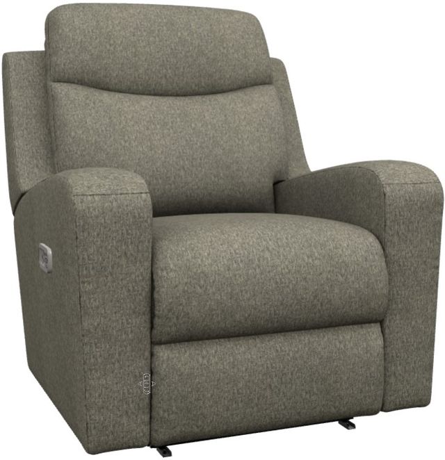 La-Z-Boy® Emmons Granite Power Wall Recliner with Headrest and Lumbar-0