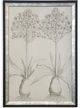 Stylecraft Floral Fresco Gray/Off-White Wall Art-0