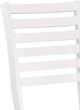 TEI White Ladder Back Side Chair-1