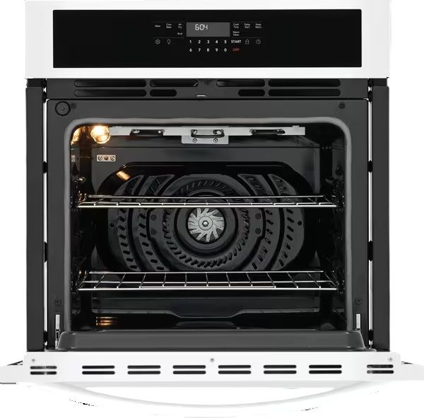Frigidaire® 27” White Single Wall Oven with Air Fry-3