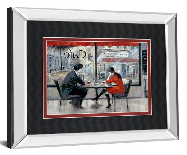 Classy Art Player’s Theatre by Ruanne Manning Mirror Framed Wall Art-1