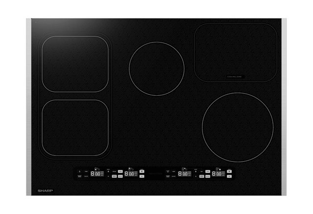 Sharp® 30" Black Induction Cooktop-0