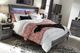 Signature Design by Ashley® Baystorm Gray King Panel Footboard with Rails-4