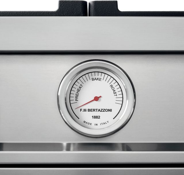 Bertazzoni Master Series 36" Nero Matt Pro Style Gas Range-3