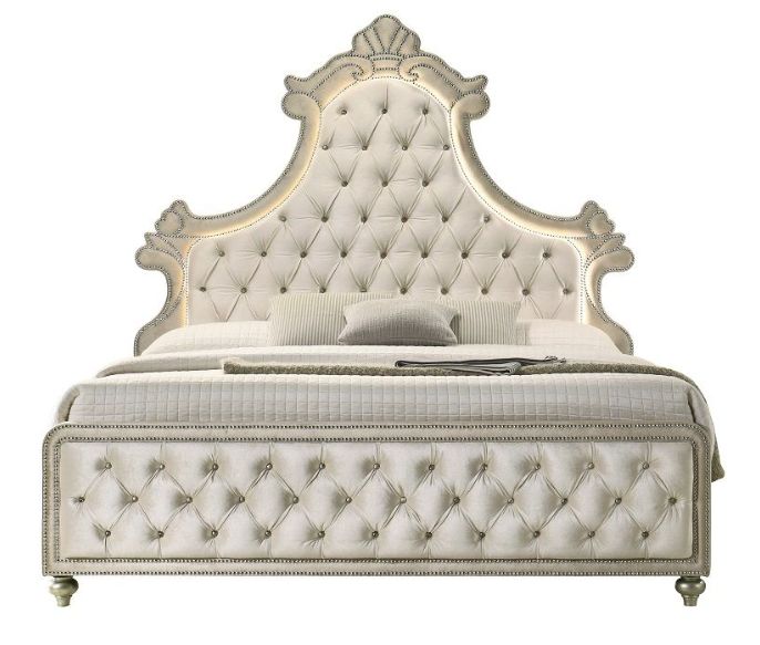 Acme Furniture Lucienne Panel Bed