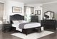 Mazin Furniture Herman Charcoal Brown Eastern King Platform Bed with Footboard Storage-3