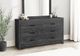 Monarch Specialties Inc. Graphite Grey Dresser-2