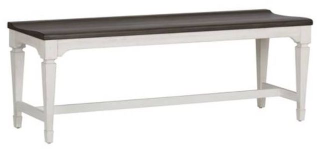 Liberty Furniture Allyson Park 6-Piece Charcoal/Wirebrushed White Rectangular Table Set-2