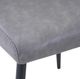 Jofran Inc. Urban Archive Maddox Gray Upholstered Dining Chair-4