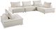Homelegance® Inman 5-Piece Beige Modular Sectional-0