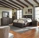 Liberty Furniture Thornwood Hills 5-Piece Rock Beaten Brown Queen Bookcase Bedroom Set-1