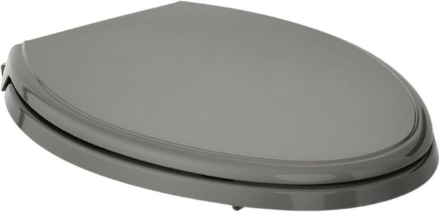 KOHLER® Glenbury™ Readylatch® Thunder Gray Quiet-Close™ Elongated Toilet Seat-0