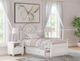 Signature Design by Ashley® Maylilly White Youth Twin Storage Panel Bed-1