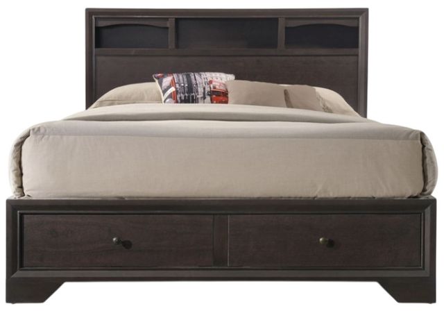 ACME Furniture Madison II Espresso Eastern King Bookcase Bed-3