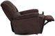 Flexsteel® Customizable Plush Fabric Manual Gliding Recliner-1