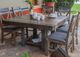 International Furniture Direct Loft Grayish Brown 54" Square Dining Table-1