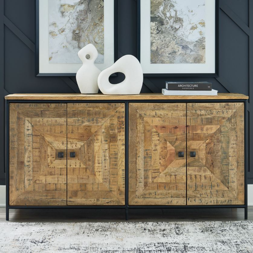 Signature Design By Ashley Camney Accent Cabinet - Thumbnail 2