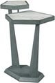 Hammary® AD Modern Synergy Plane White Accent Table with Gray Base-0