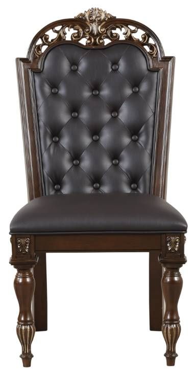 New Classic® Home Furnishings Maximus Cherry Side Chair-2