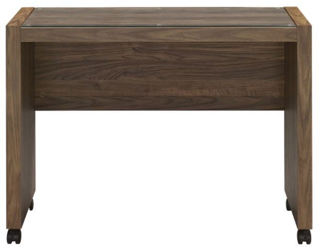 Coaster® Luetta Aged Walnut Mobile Return with Casters-0
