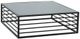 VIG Furniture Modrest Malvo Black/Chrome Modern Coffee Table-0