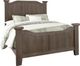 Vaughan-Basset Sawmill Saddle Gray King Panel Bed-0