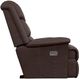La-Z-Boy® Astor Chestnut Leather Power Rocking Recliner with Headrest and Lumbar-2