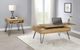 Coaster® Fanning Golden Oak Lift Top Coffee Table with Black Hairpin Leg-3