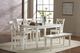 Jofran Inc. Simplicity Paperwhite Rectangle Dining Table-1