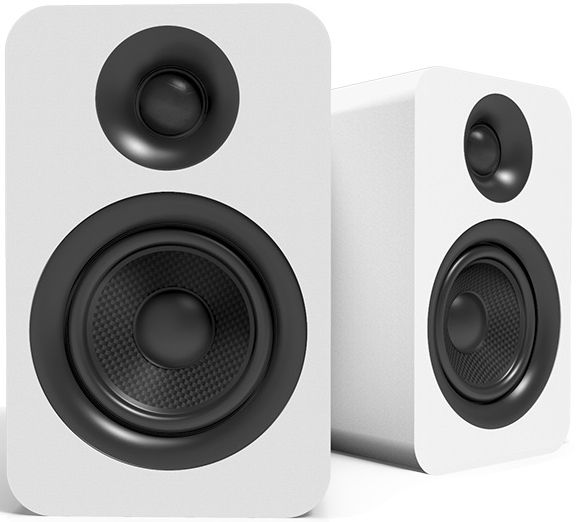 Kanto YU 5.25" Matte White Bookshelf Speakers (Pair)-0