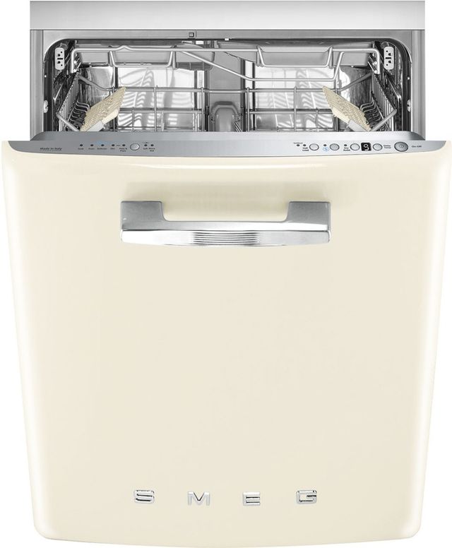 Smeg Retro-Style 24" Cream Built In Dishwasher-0
