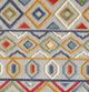 KAS Rugs Calla Ivory/Multi Aztec 8'x10' Area Rug-4