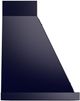 Ilve® Nostalgie II Noblesse 30" Midnight Blue Wall Mounted Range Hood with Burnished Trim-2