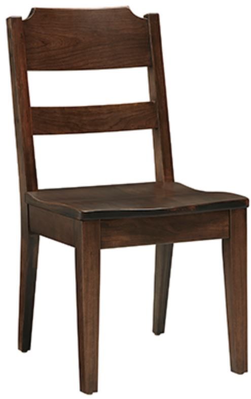 Artisan & Post by Vaughan-Bassett Crafted Cherry by Ben & Erin Napier Dark Cherry Ladderback Side Chair-0