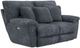 Catnapper® Paxon Smoke Power Headrest Deep Seat Reclining Loveseat-0