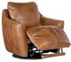Hooker® Furniture CC Beau Pecan Power Swivel Recliner with Power Footrest-4