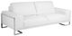 Gianna White All-Leather Sofa-0