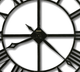 Howard Miller® Lacy II 14" Diameter Wrought Iron Wall Clock-1