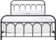 Signature Design by Ashley® Nashburg Black Queen Metal Rod Bed-4