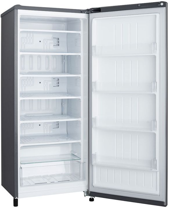 LG 5.8 Cu. Ft. Platinum Silver Single Door Freezer-4