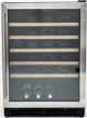 Avanti® 24" Stainless Steel Built-In or Freestanding Wine Cooler-0