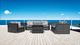 Enclover Chestnut Lux Collection Outdoor Sofa - Cast Slate-2