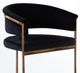 Diamond Sofa® Solstice Black/Gold Counter Height Chair-2