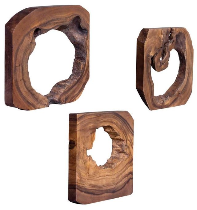 Uttermost® Adlai 6-Piece Coffee Brown Wall Decor Set-4